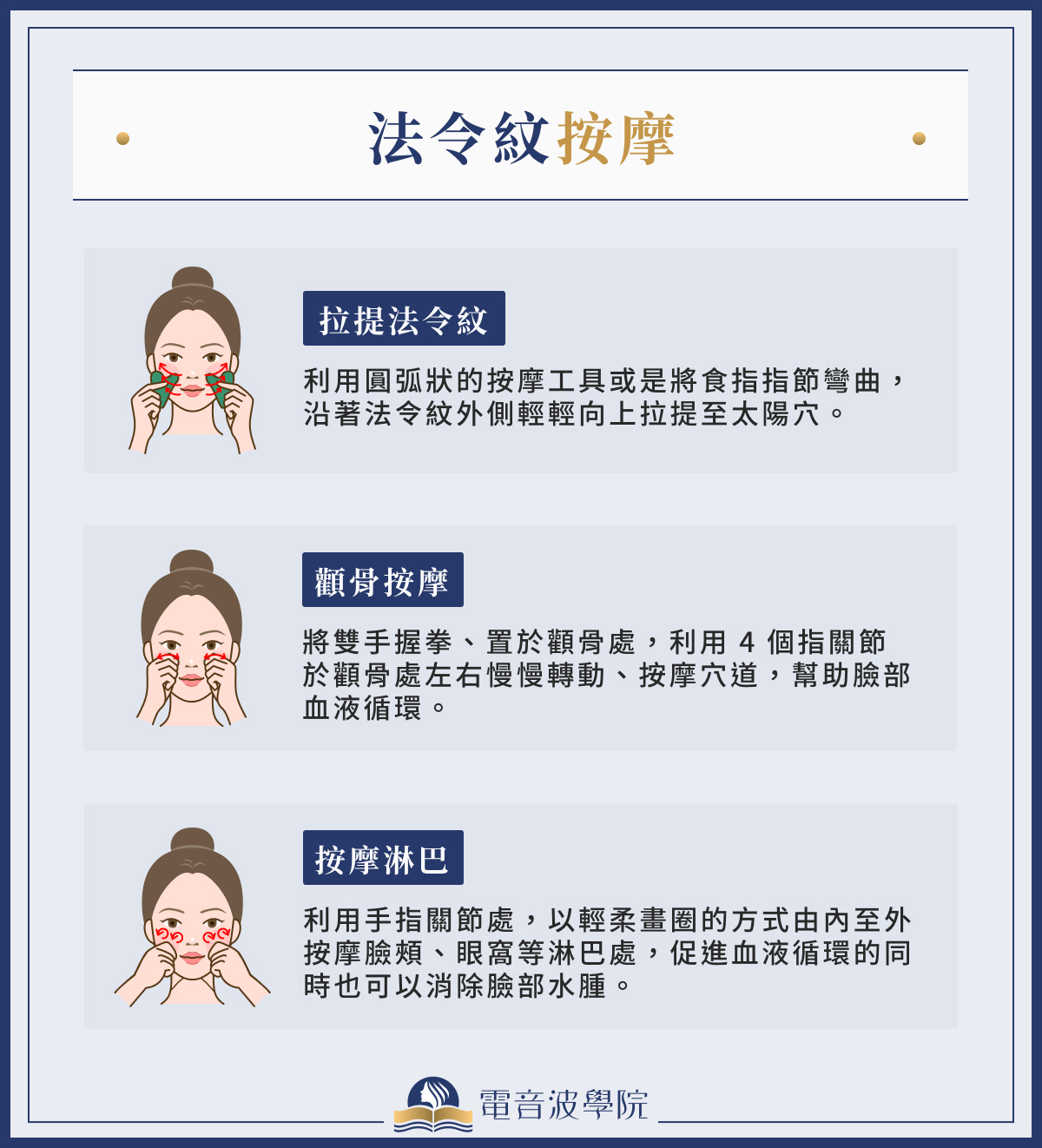 法令紋按摩