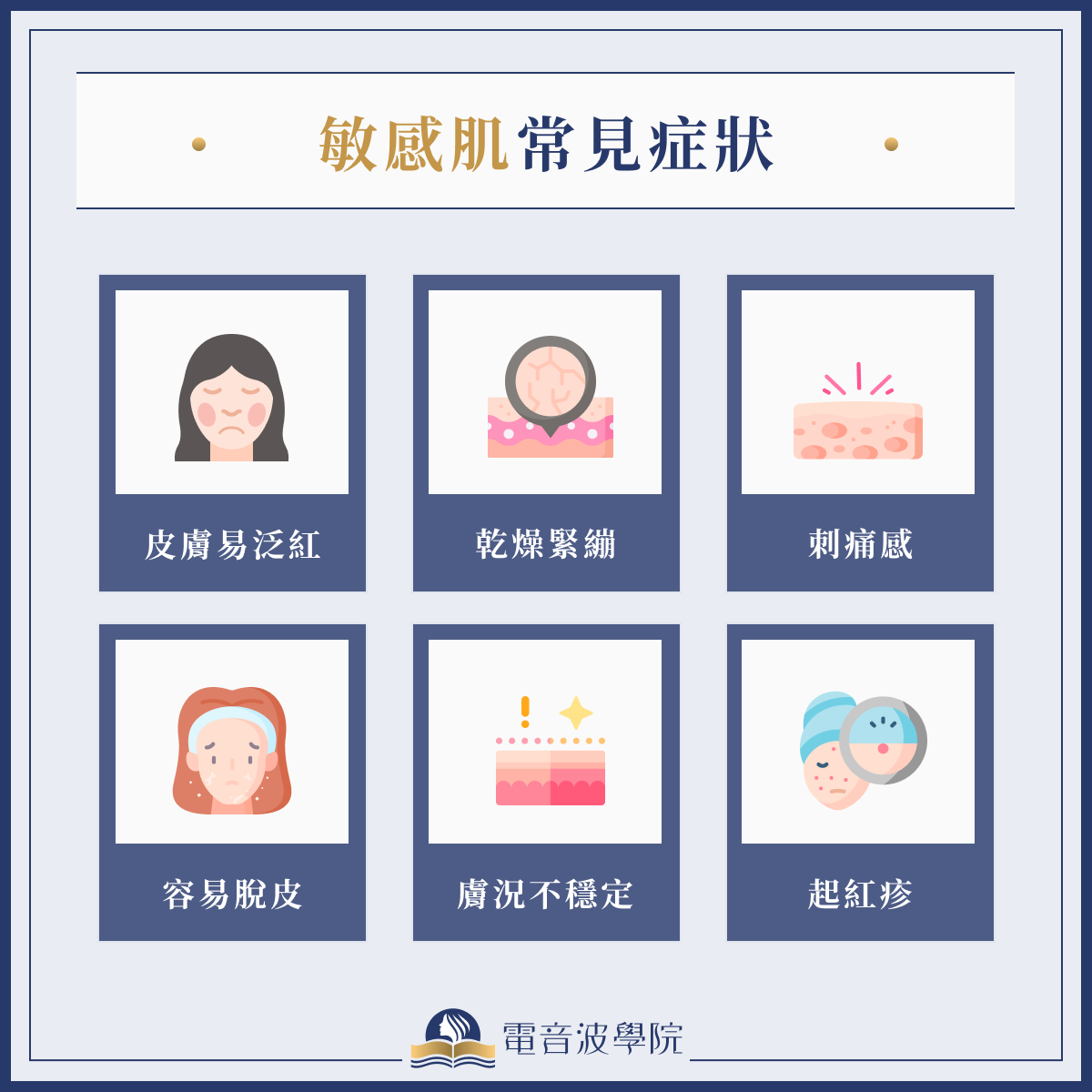敏感肌常見症狀